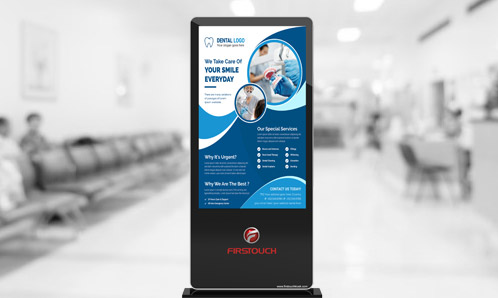 digital standee display