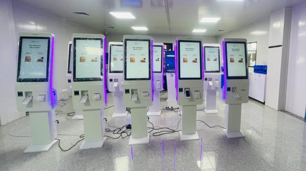 New Self Ordering Kiosk