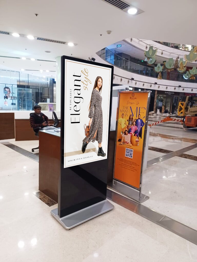 Digital Standee At DLF Mall Noida