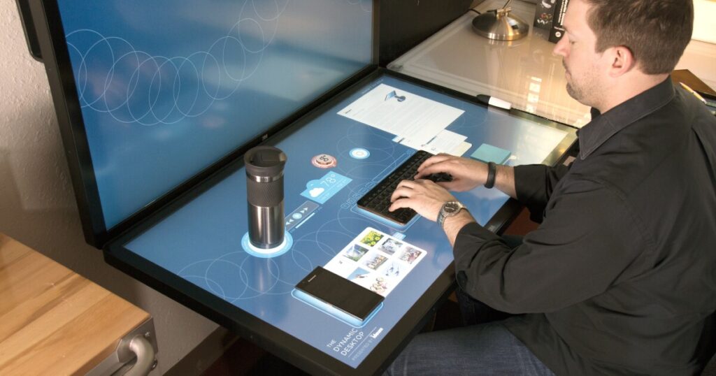 touch screen display for perosnal computing