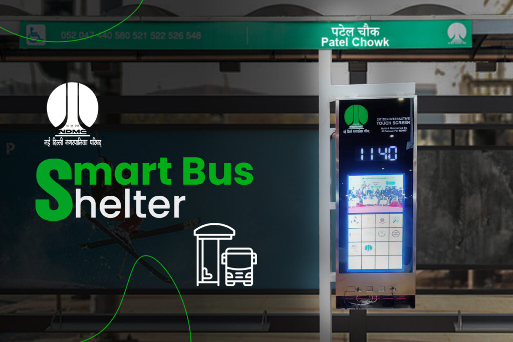 Firstouch Smart Bus Shelter NDMC