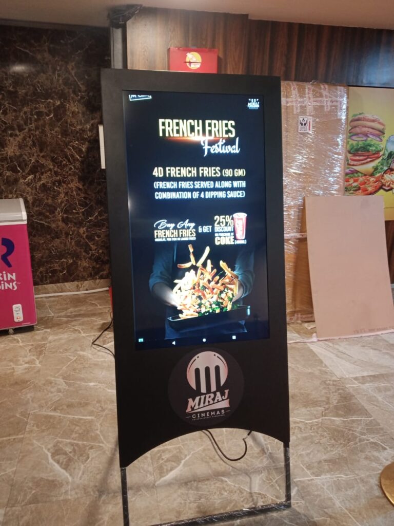 digital standee at miraj2