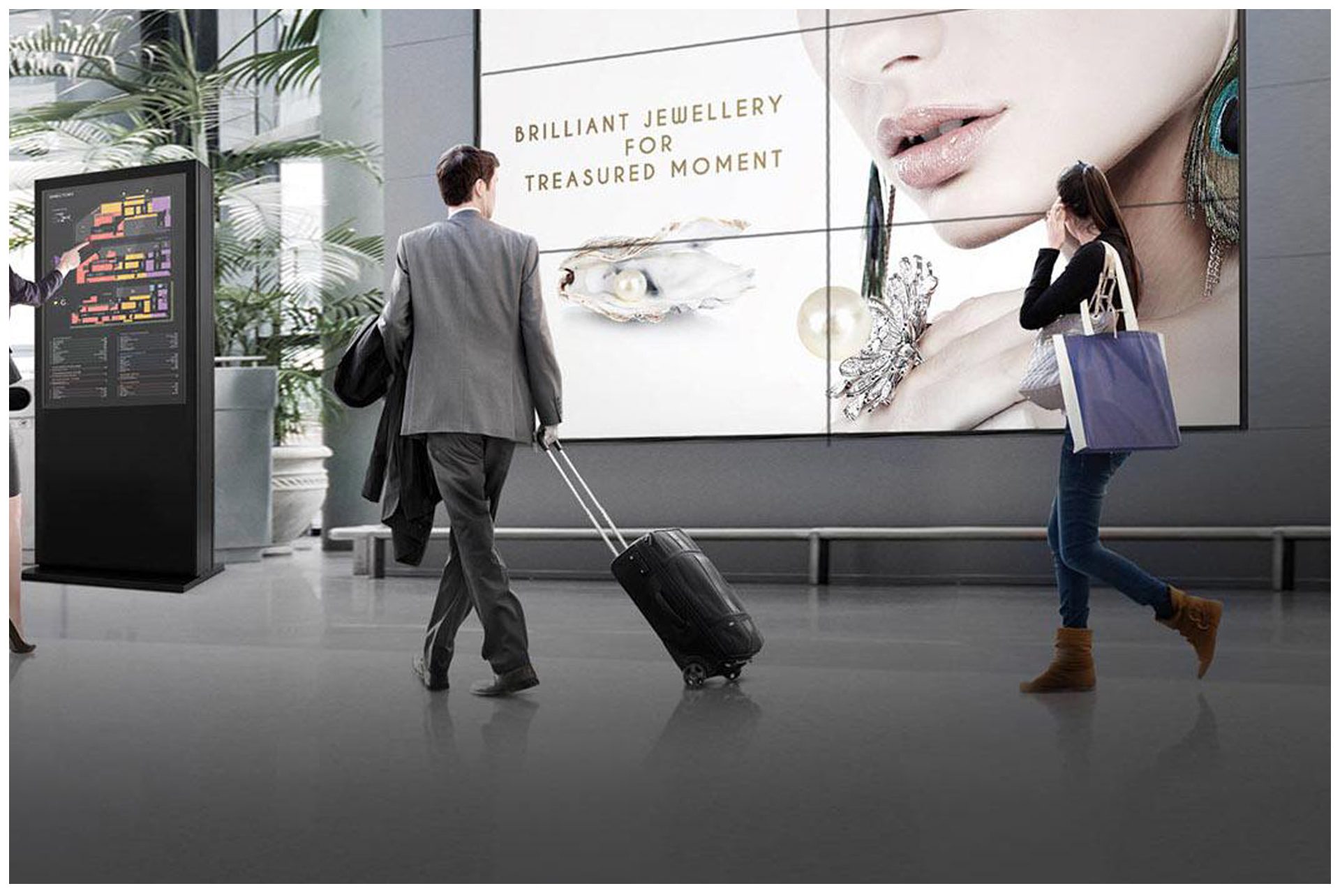 Impact of Airport Digital Signage on Sales and Brand Awareness