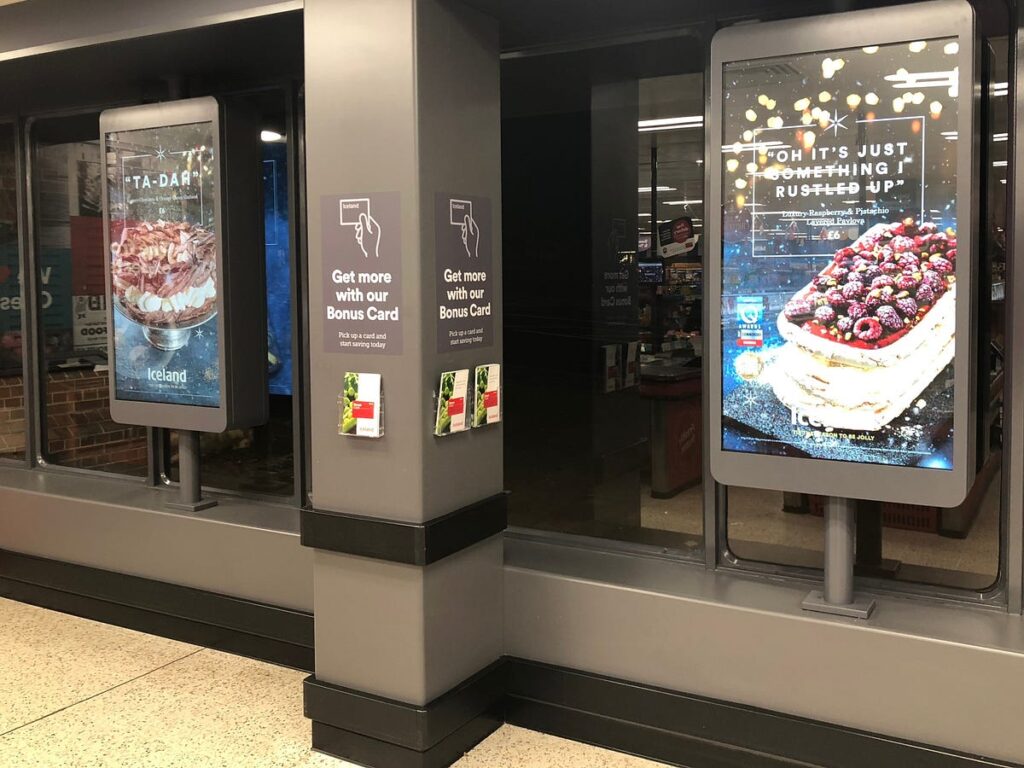 food restaurant digital signage