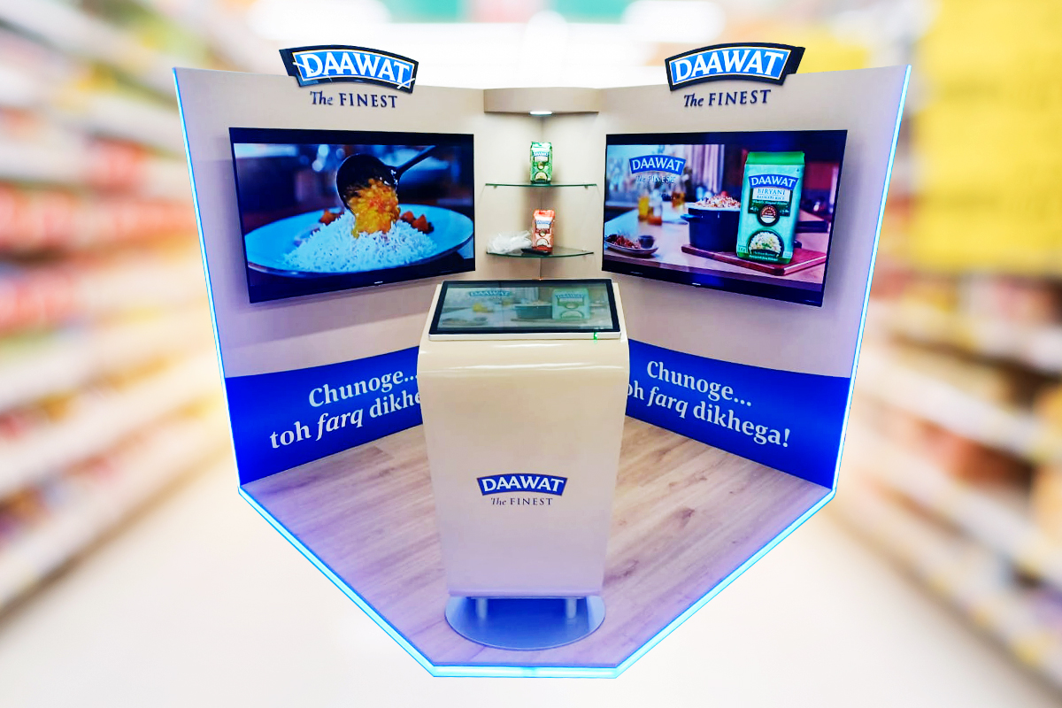 Firstouch's Smart Kiosk Solution for Dawat Rice