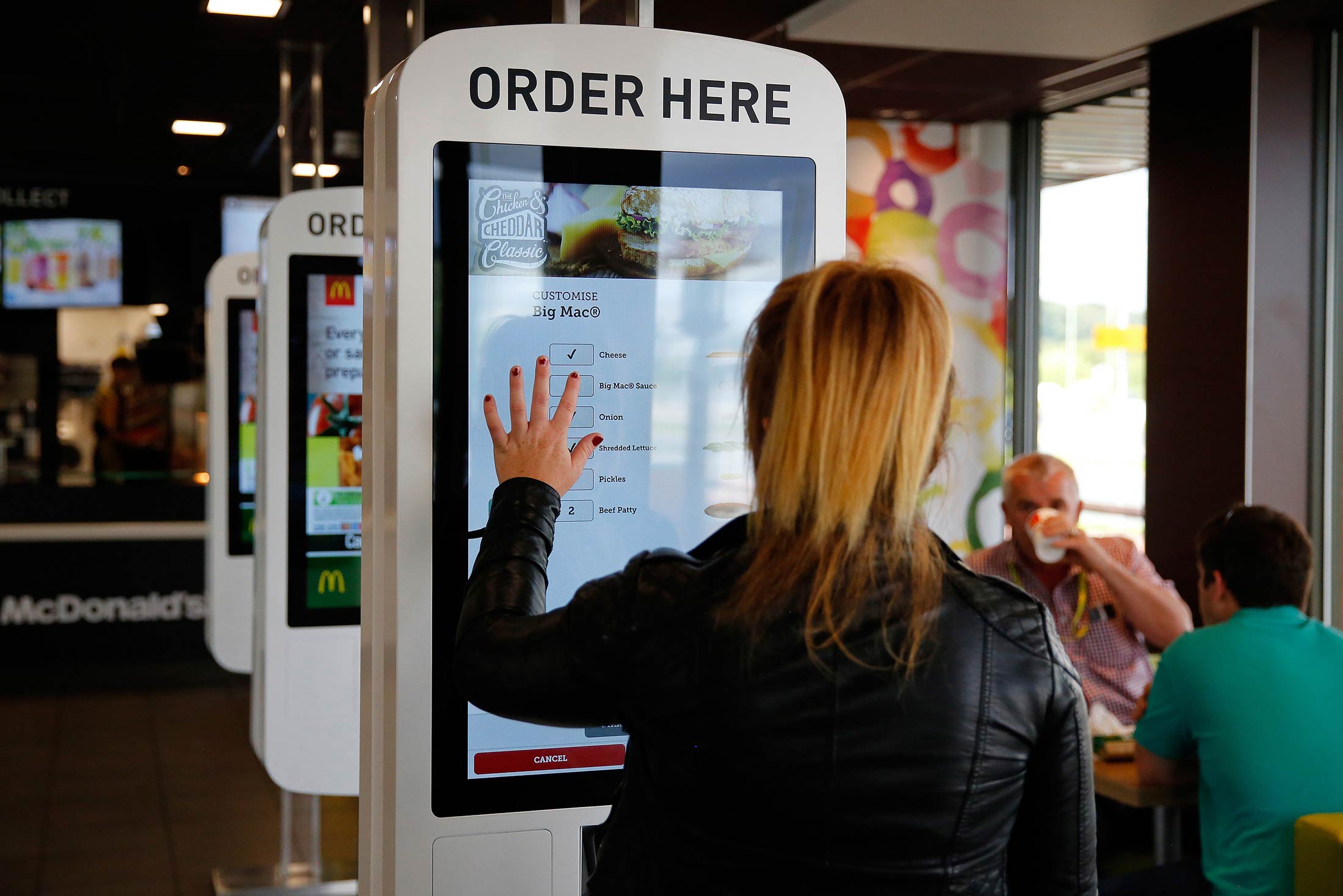 self-ordering kiosk