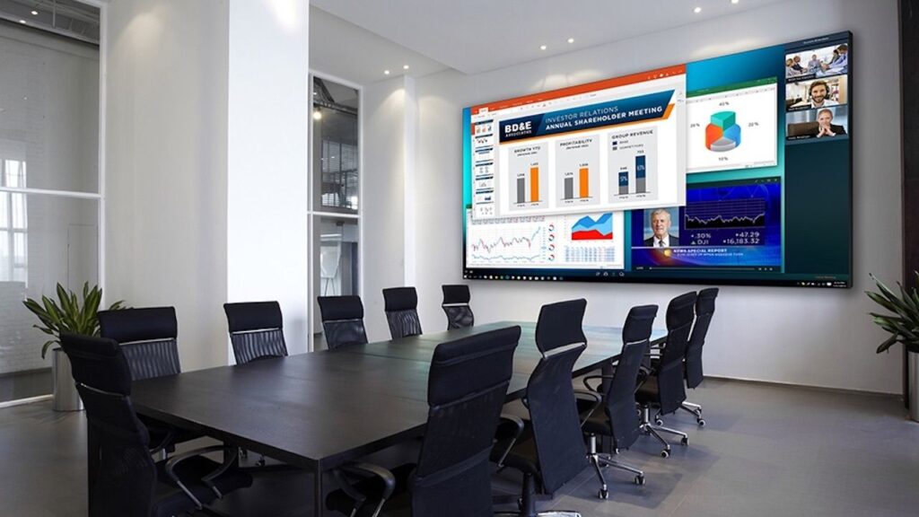 led display for meeting room solutions