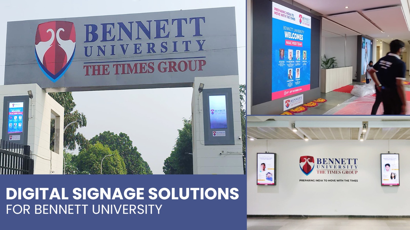  Bennett University Transforms Campus Communication with Firstouch Digital Solutions
