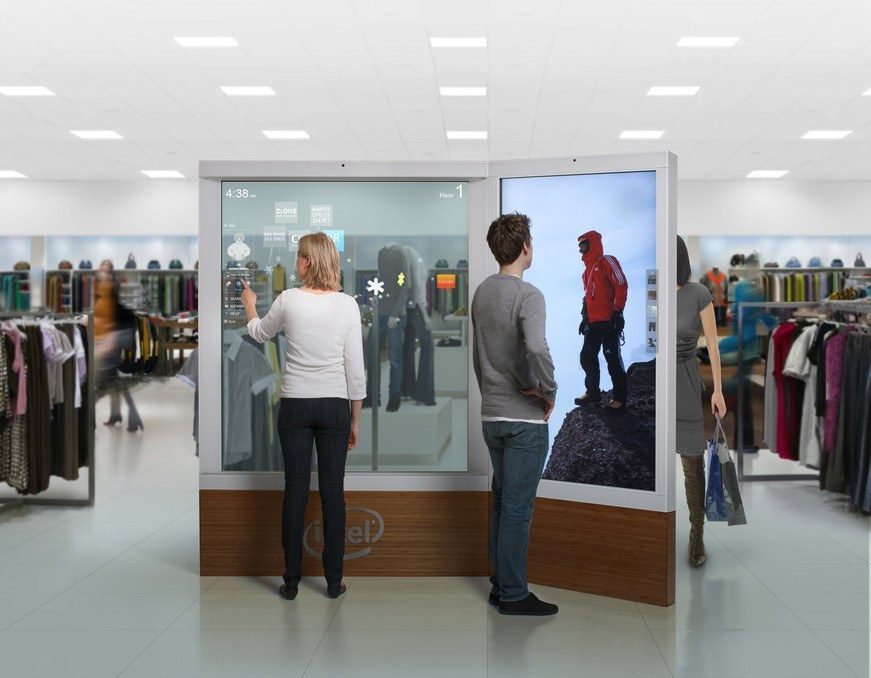 interactive digital signage for retail
