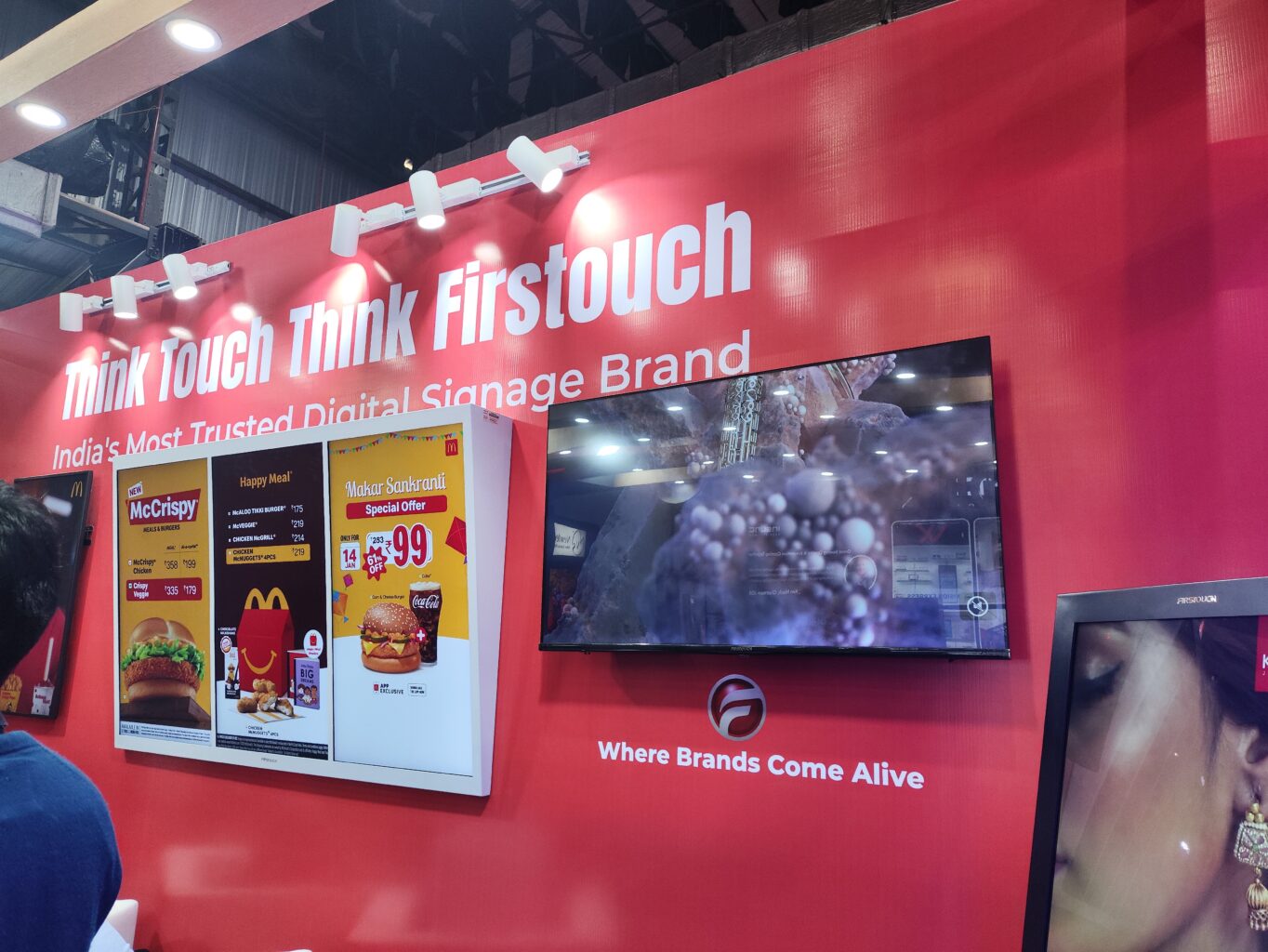 signage displays at ddx asia