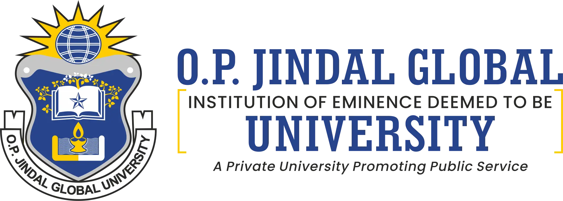 op jindal blue logo