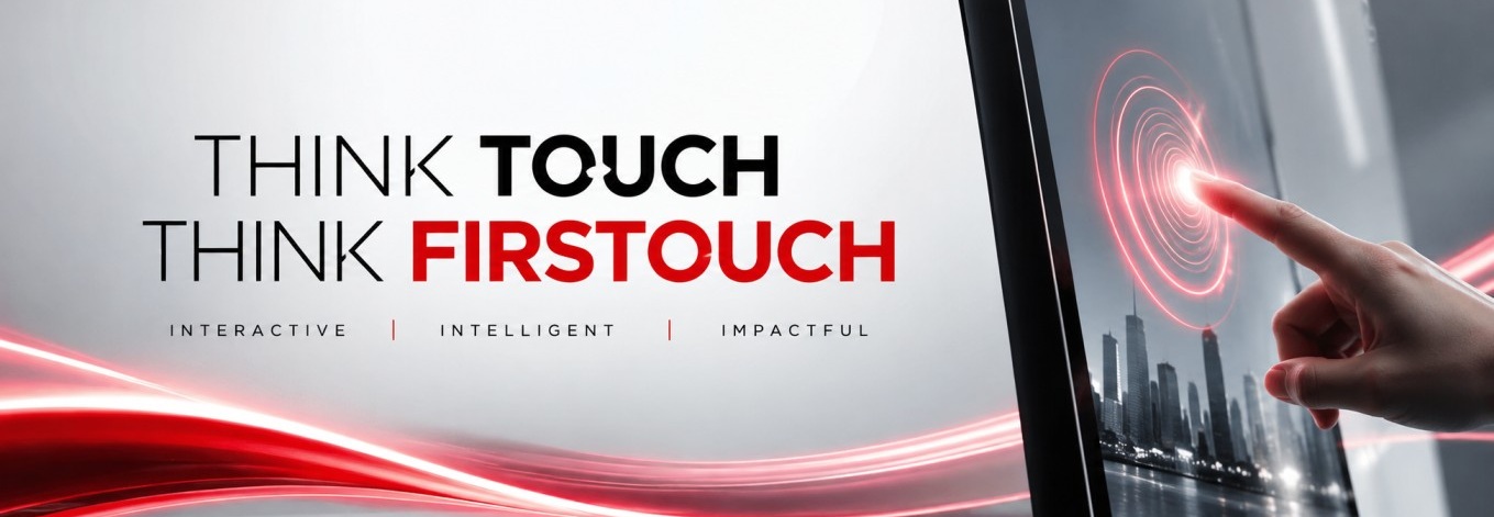 Firstouch at InfoComm India 2026: Shaping the Next Era of Interactive Kiosk Digital Experiences think touch think firstouch