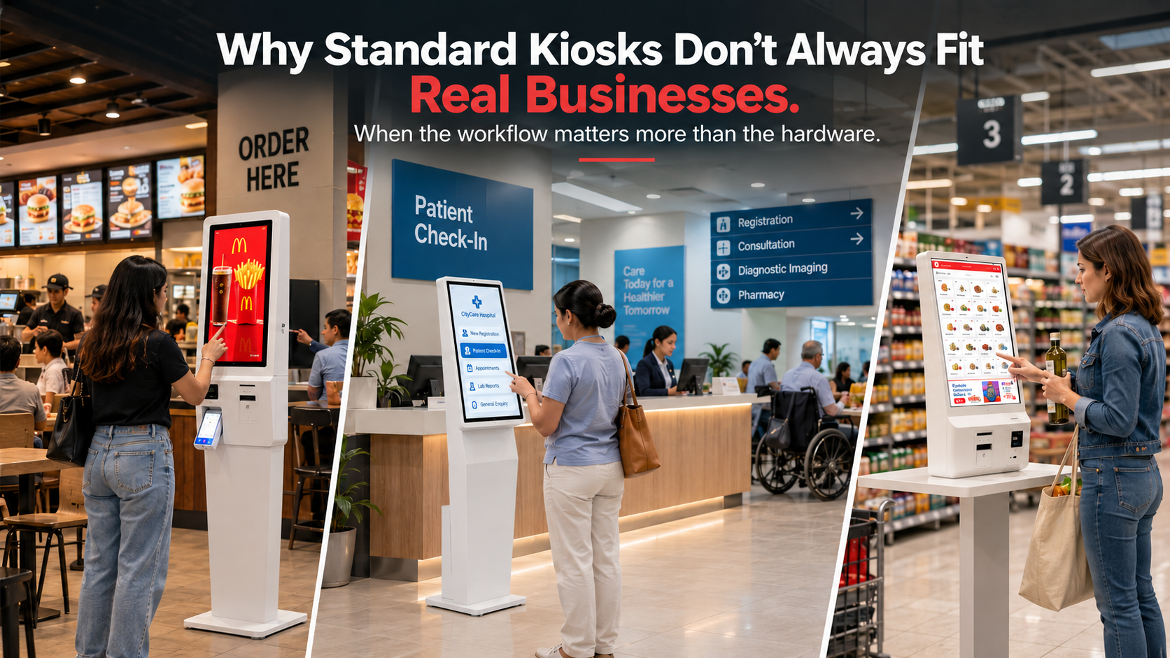 Why Standard Kiosks Don’t Always Fit Real Businesses