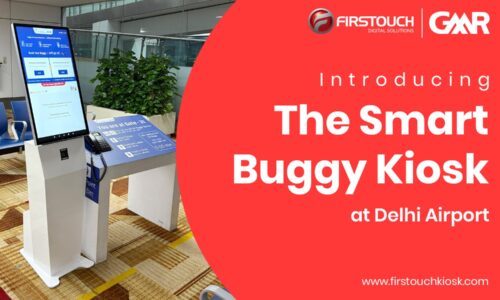 Self Service Kiosk at Indira Gandhi Airport Delhi