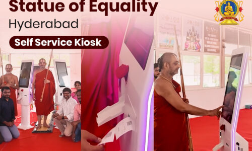Self Service Kiosk Enhances Devotee Experience at Statue of Equality