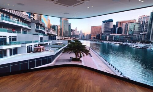 Active LED Video Wall at GB Reality