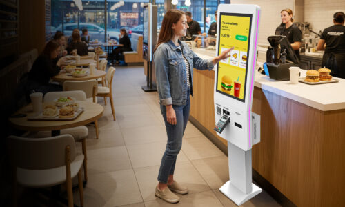 27" Self Ordering Kiosk