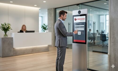 Best Visitor Management Kiosk System in India for Offices, Hospitals & Schools