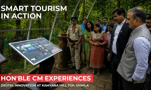 Interactive Information Kiosk for Eco-Tourism at Kamyana Hill Top, Shimla