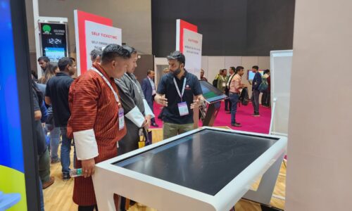 digitla touch table at expo2023